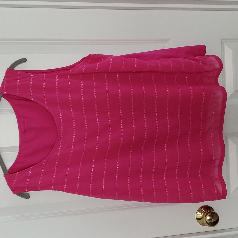 Coldwater Creek pink top